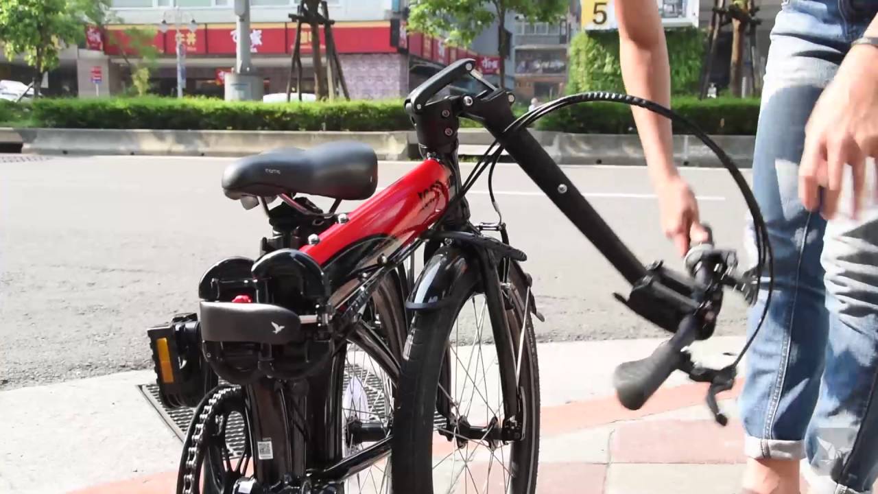 Сгъваем градски велосипед Tern Link B8 черен