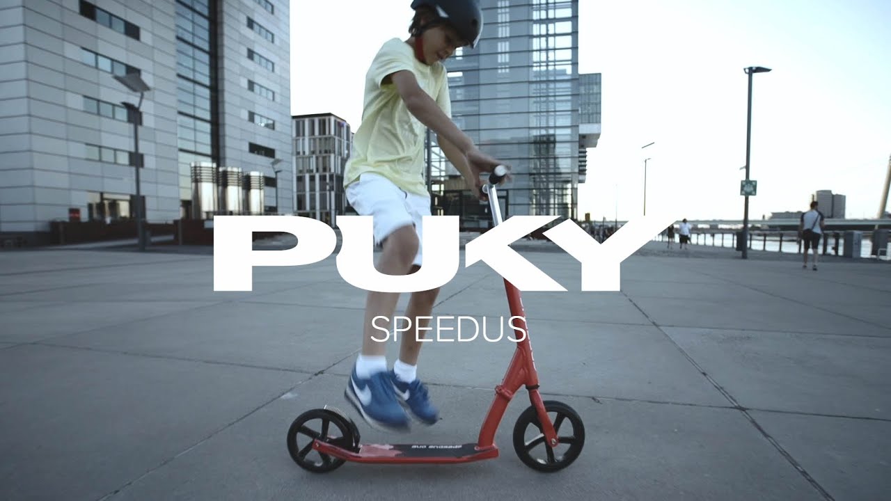 Детски скутер PUKY SpeedUs ONE червен 5000