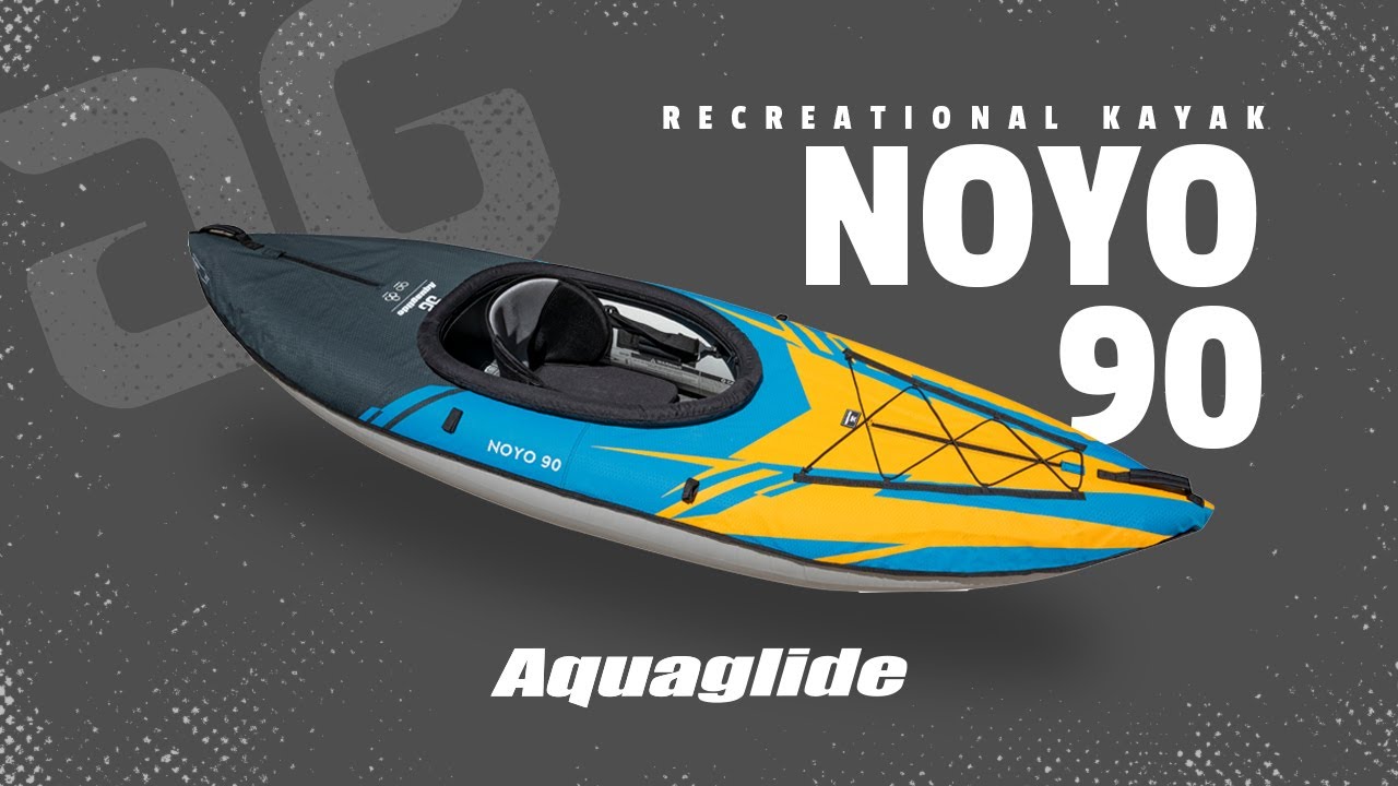 Aquaglide Noyo 90 blue 584119111 Надуваем каяк за 1 човек