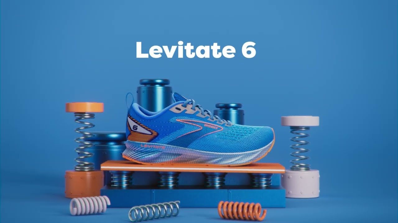 Дамски обувки за бягане Brooks Levitate GTS 6 white/oyster/yellow