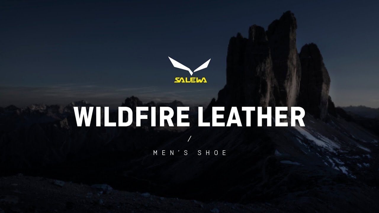 Salewa Wildfire Кожени мъжки туристически обувки черни 00-0000061395