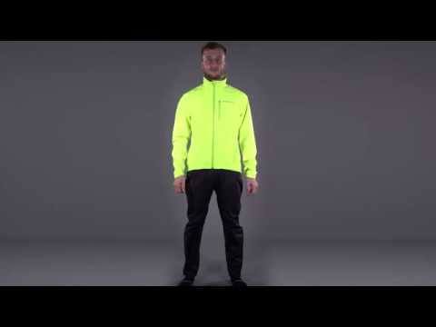 Мъжко яке за колоездене Endura Hummvee Waterproof hi-viz yellow