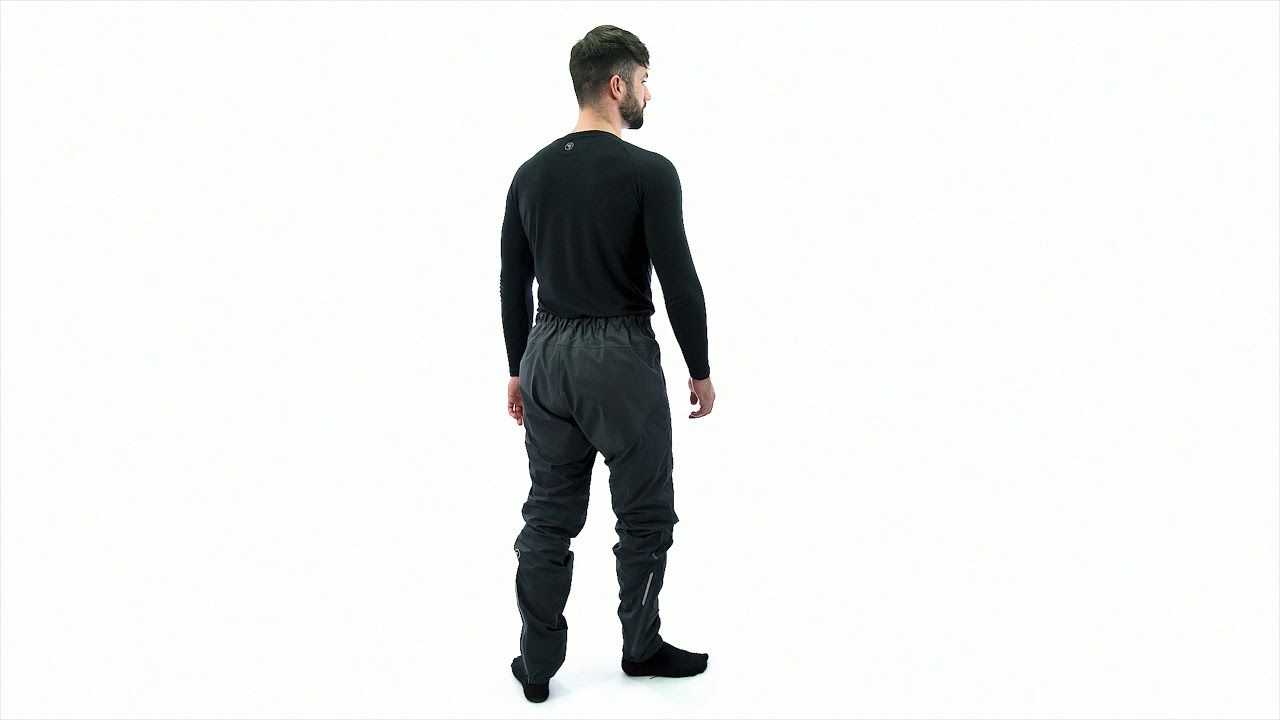 Мъжки панталони за колоездене Endura GV500 Waterproof anthractie