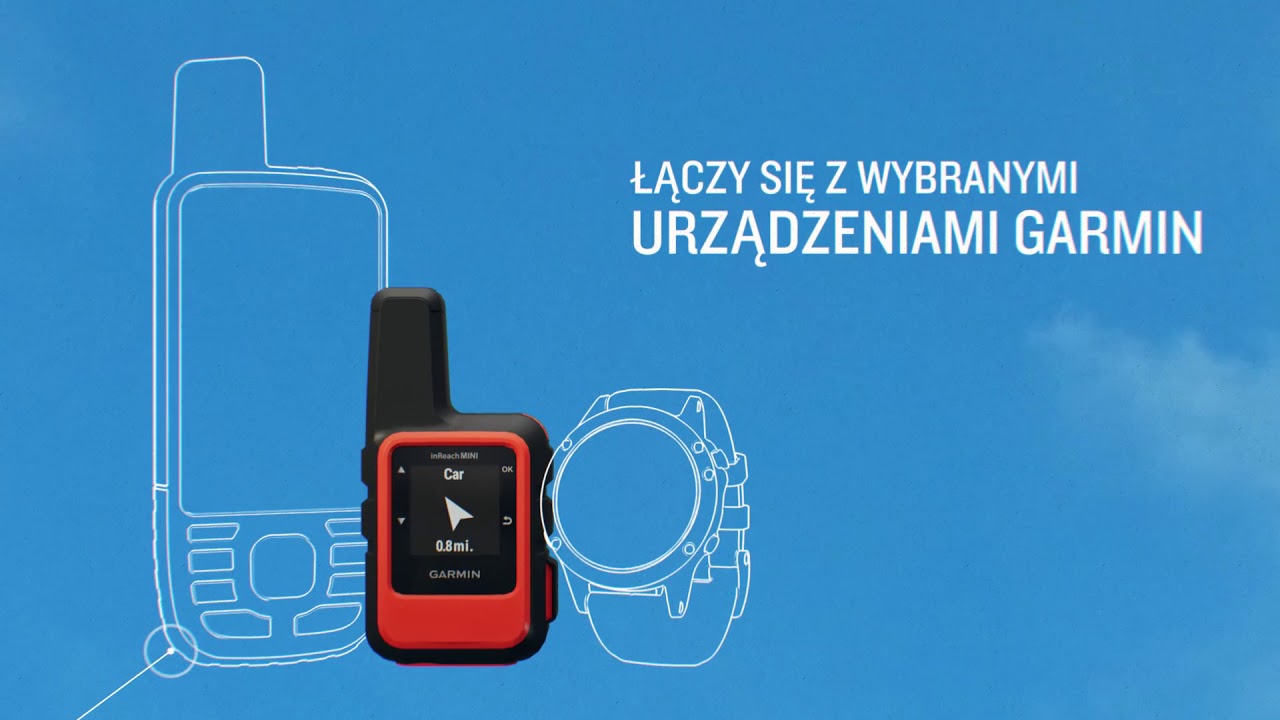 Garmin inReach Mini сателитен комуникатор червен 010-01879-00