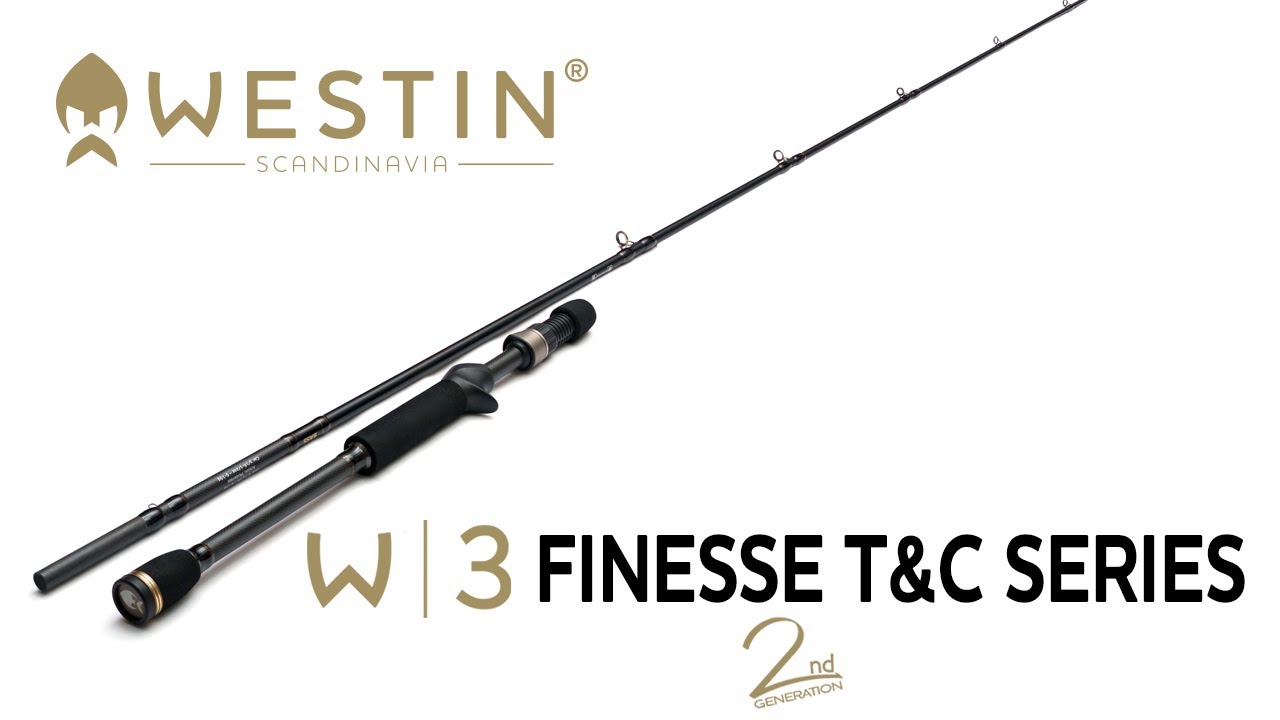 Westin W3 Finesse-T T&C 2nd 2sec спинингов прът черен W361-0712-ML