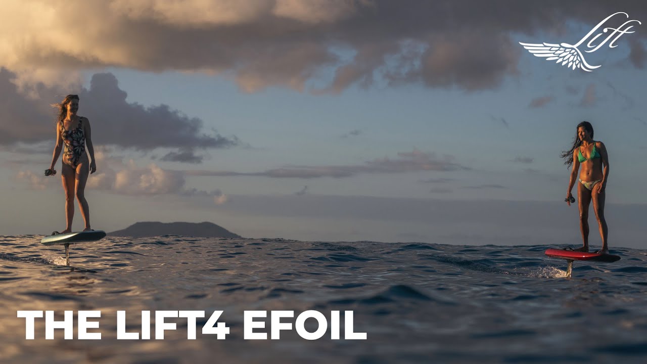 Електрически борд eFoil Lift Foils Lift4 5'4 Cruiser Propulsion 28" зелен